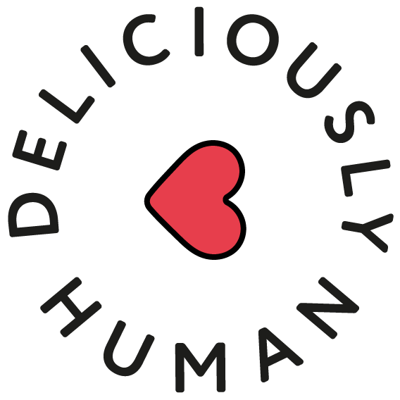 DELICIOUSLY HUMAN logo