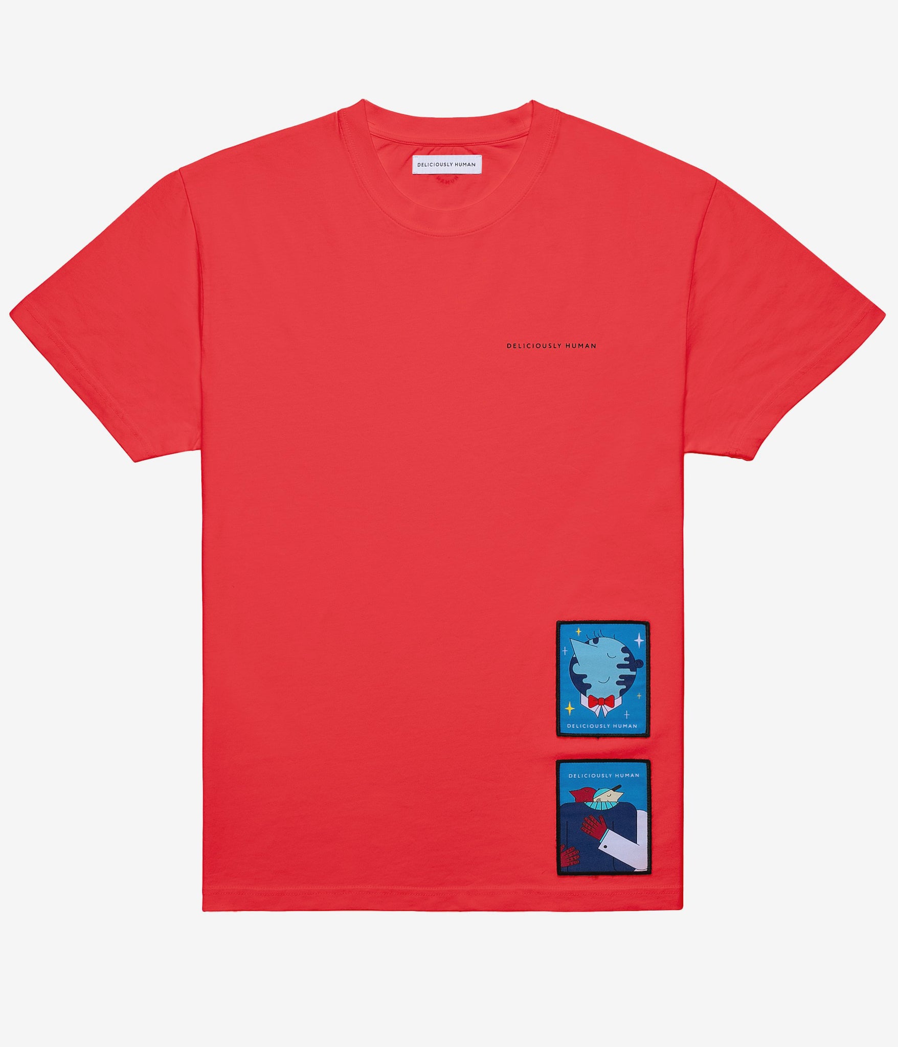 THE GRAPHIC T-SHIRT — PATCH RED